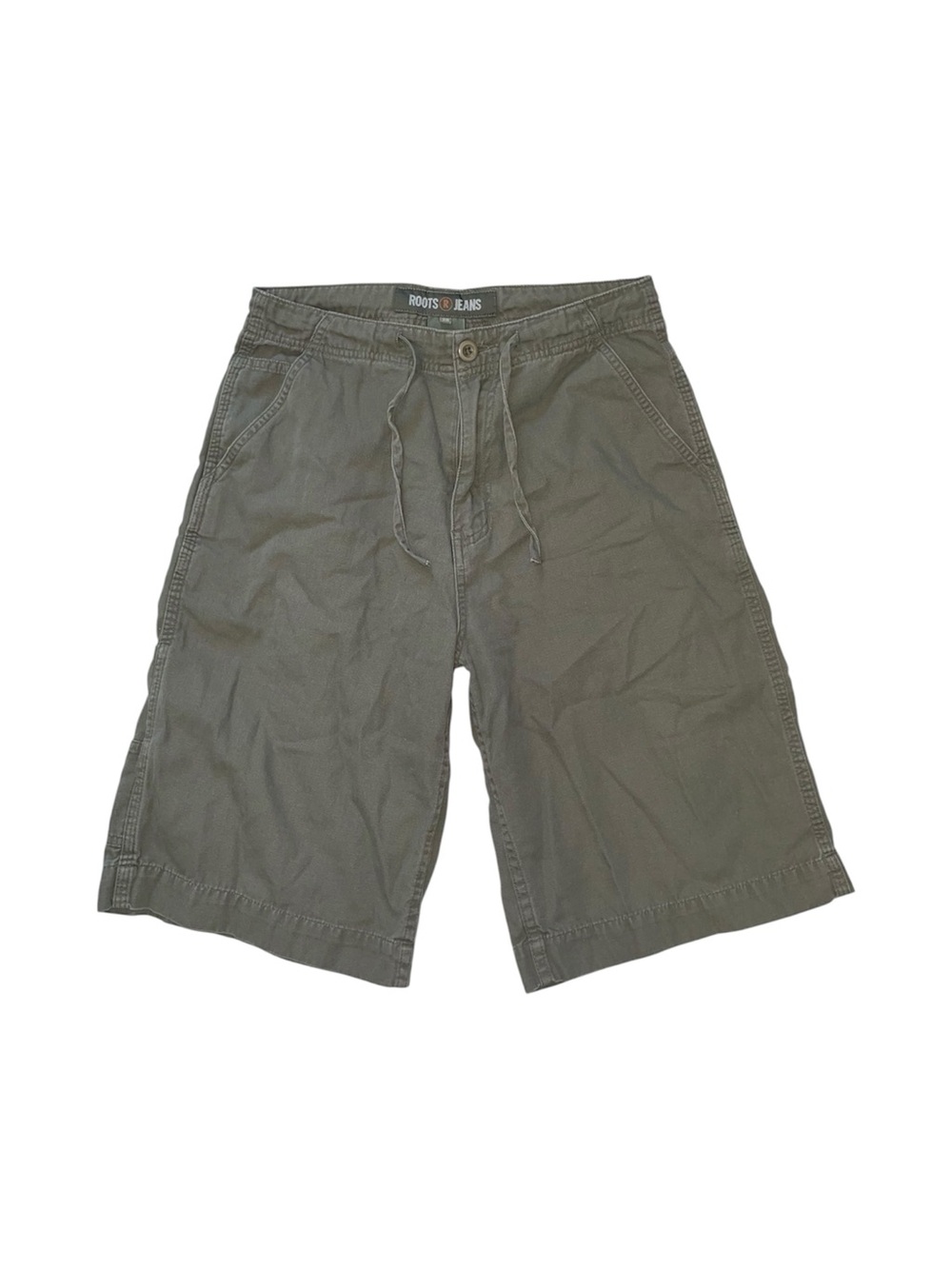 Roots Khaki Cargo Shorts